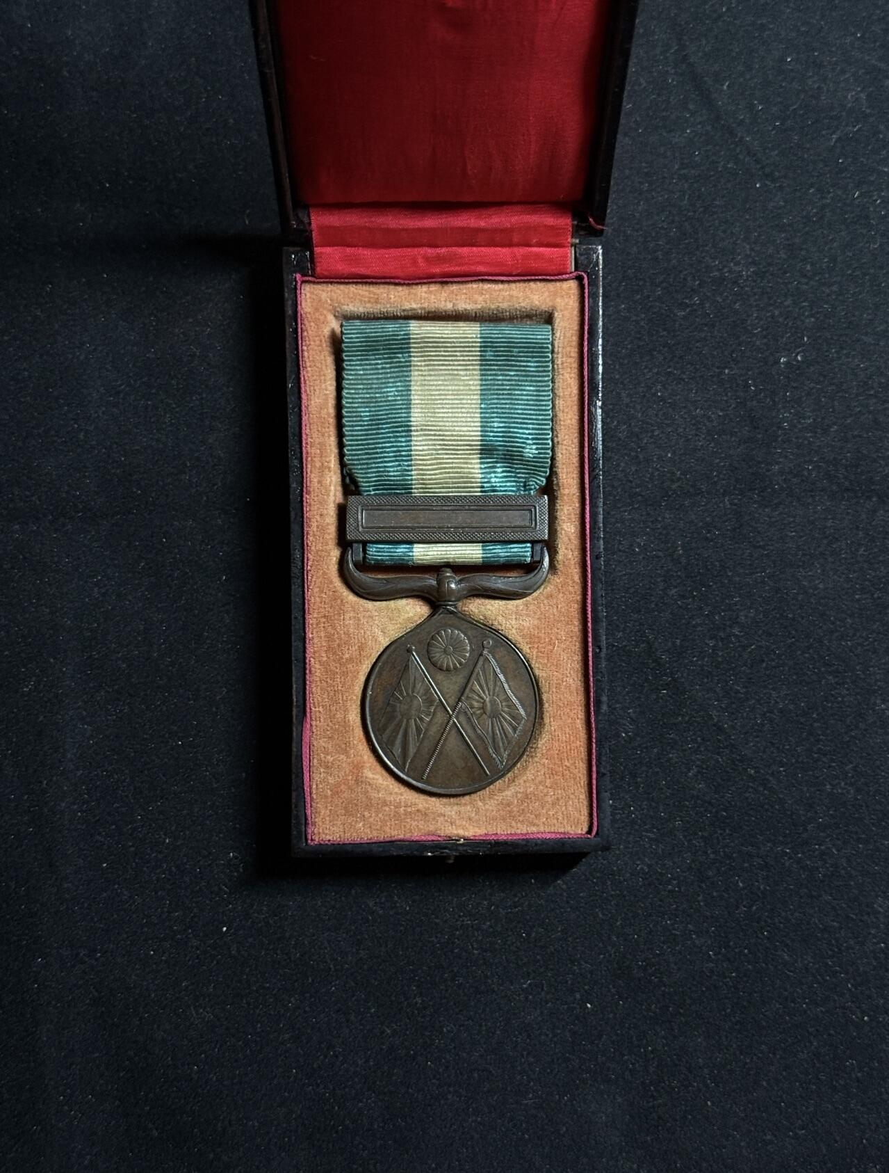 戎马世界章牌大赏第108期 勿忘国耻！甲午战役从军记章