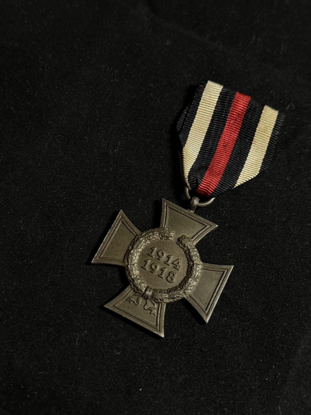 戎马世界章牌大赏第108期 德国兴登堡奖章，民事版