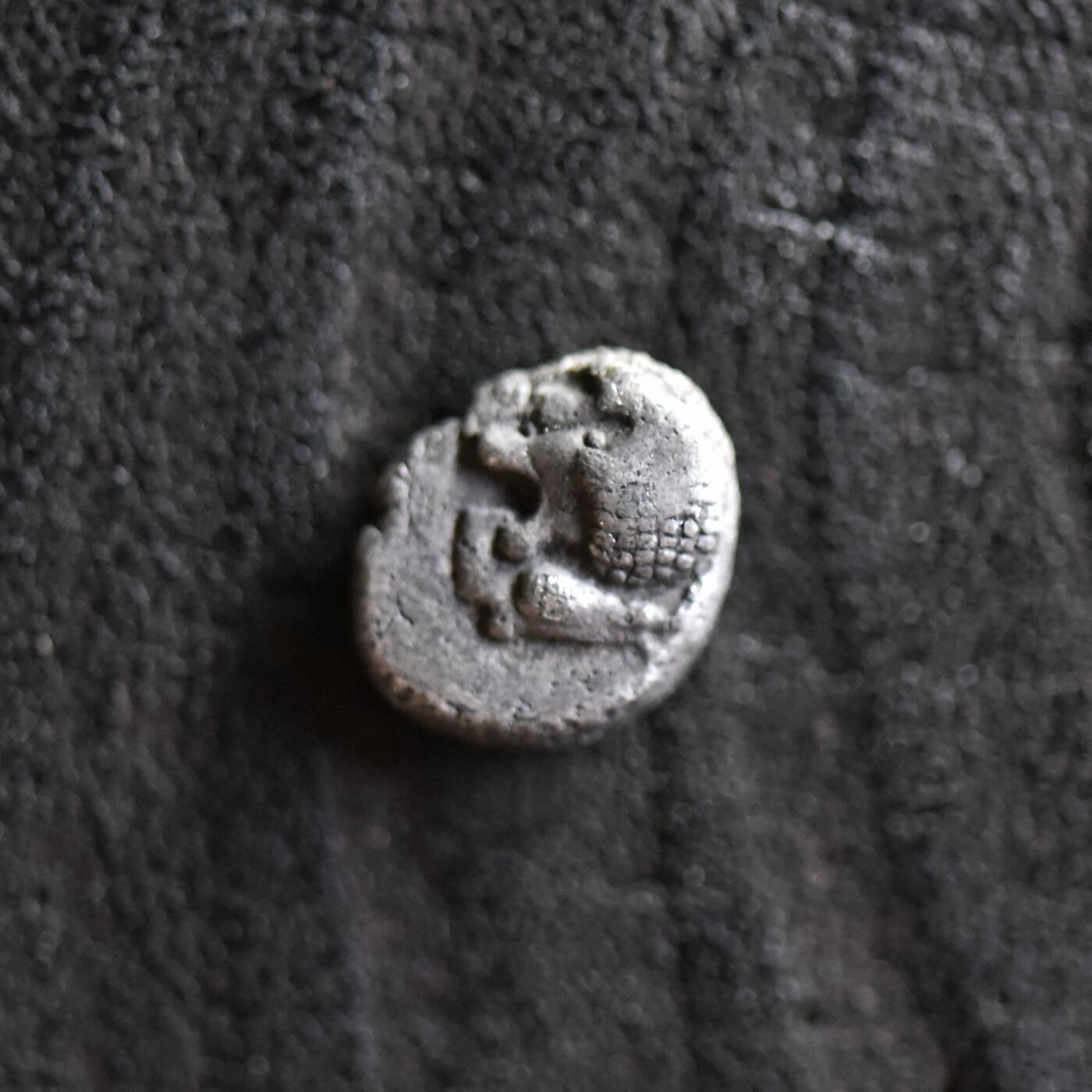 【良泉】第42期【自动场】12月4日晚19.30点开拍！99枚域外古代钱币专场  【极美品】公元前5世纪【古希腊】爱奥尼亚，米利都，咆哮狮子，两奥波银币，1.06克