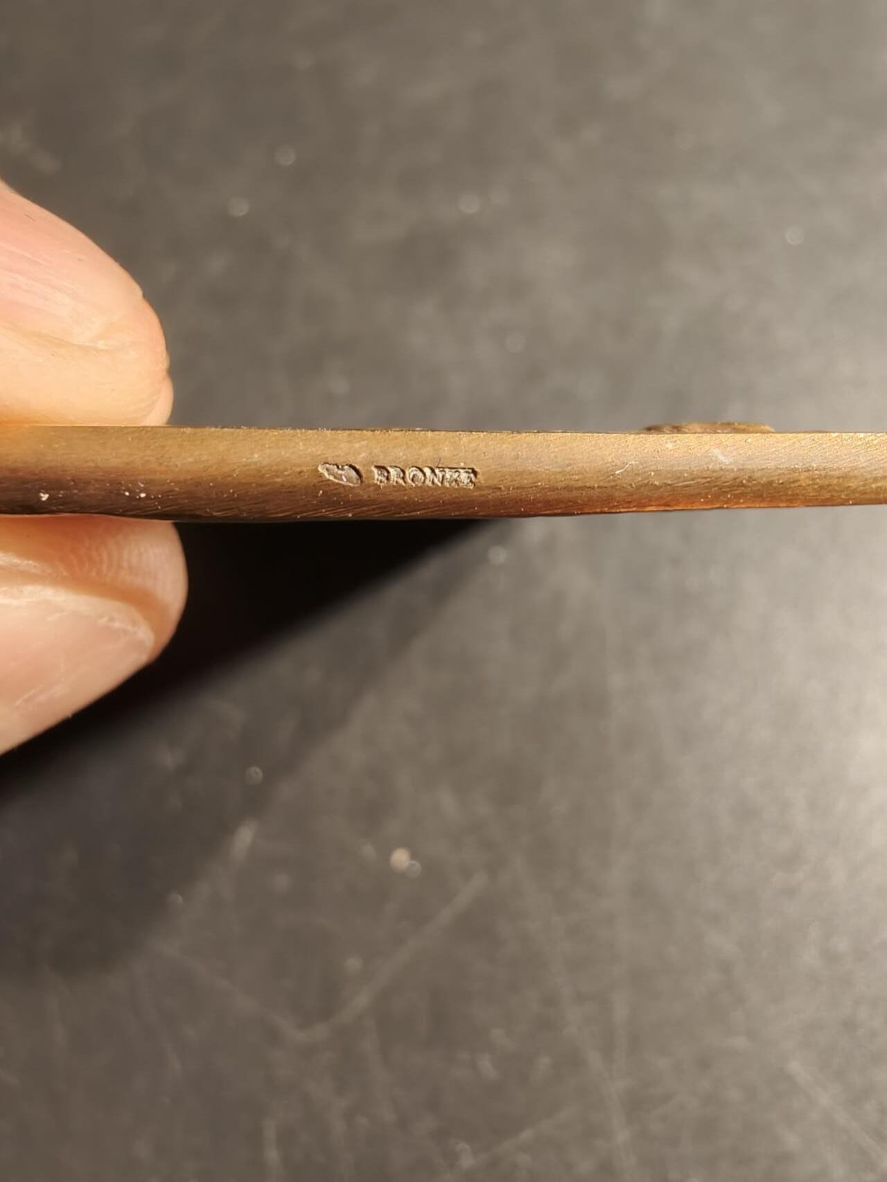 老王徽章第165期 法国农业方形大铜章     61×39mm.    76.6g