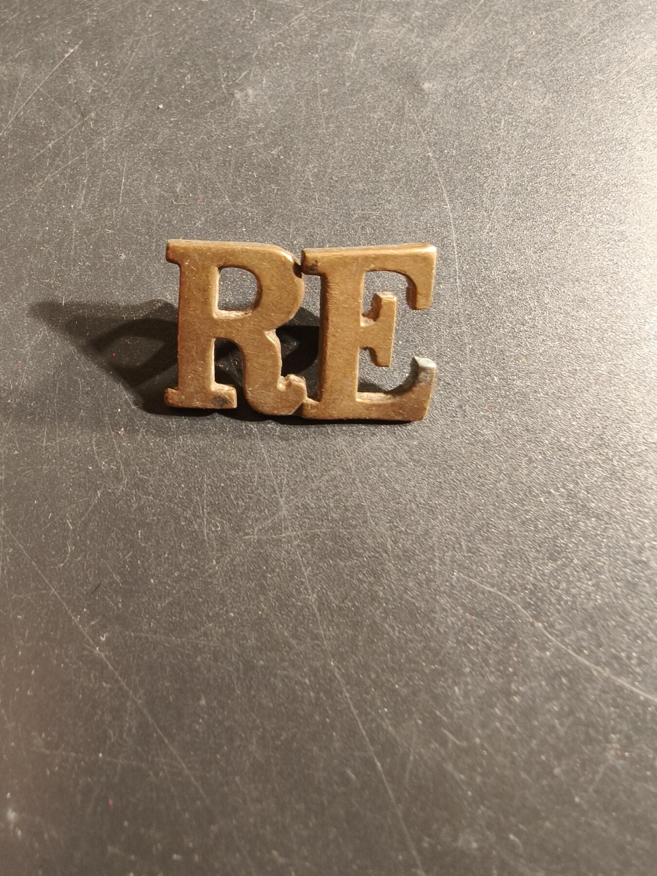 老王徽章第165期 英国皇家工兵袖章     二战时期 