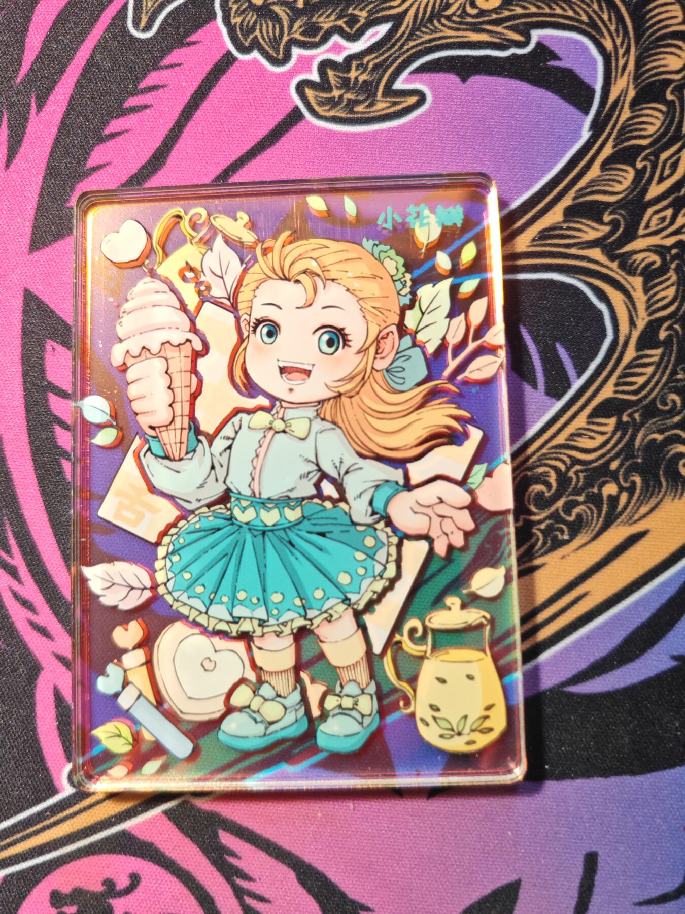 卡牌实验室开始第五次实验 【幻彩】【小花瓣】超香亚克力卡