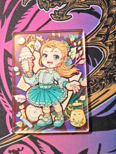 卡牌实验室开始第五次实验 - 【幻彩】【小花瓣】超香亚克力卡