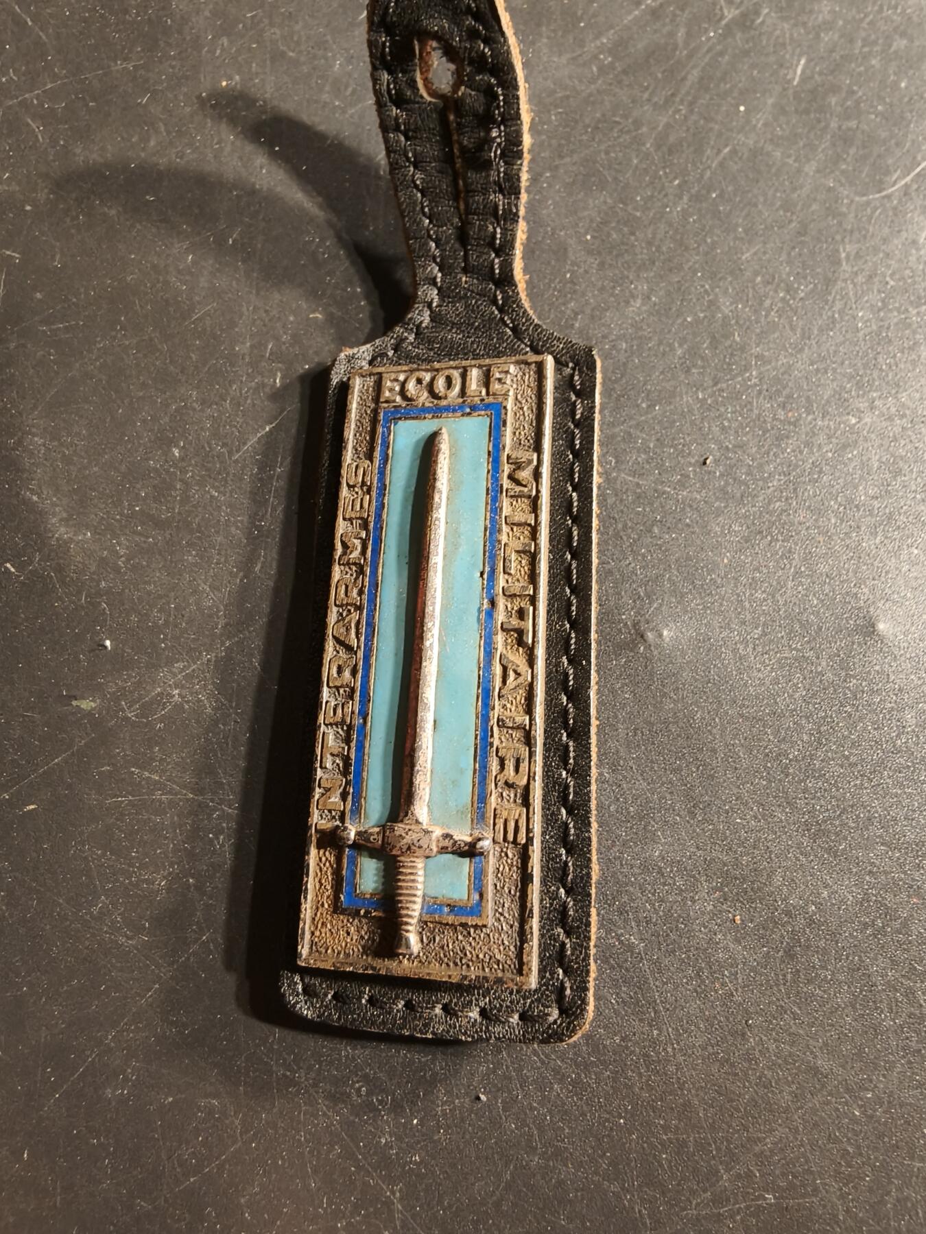 老王徽章第165期 法国跨军种合成军事学校证章 