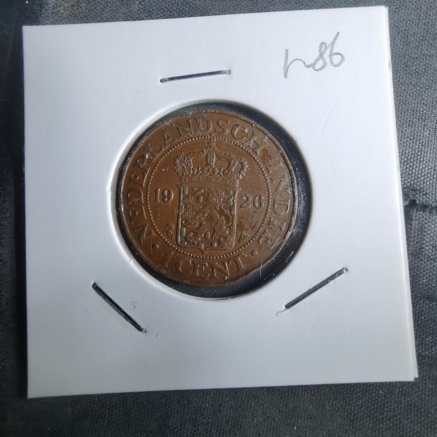 沼泽如烟--第912场 荷属东印度1926年1分