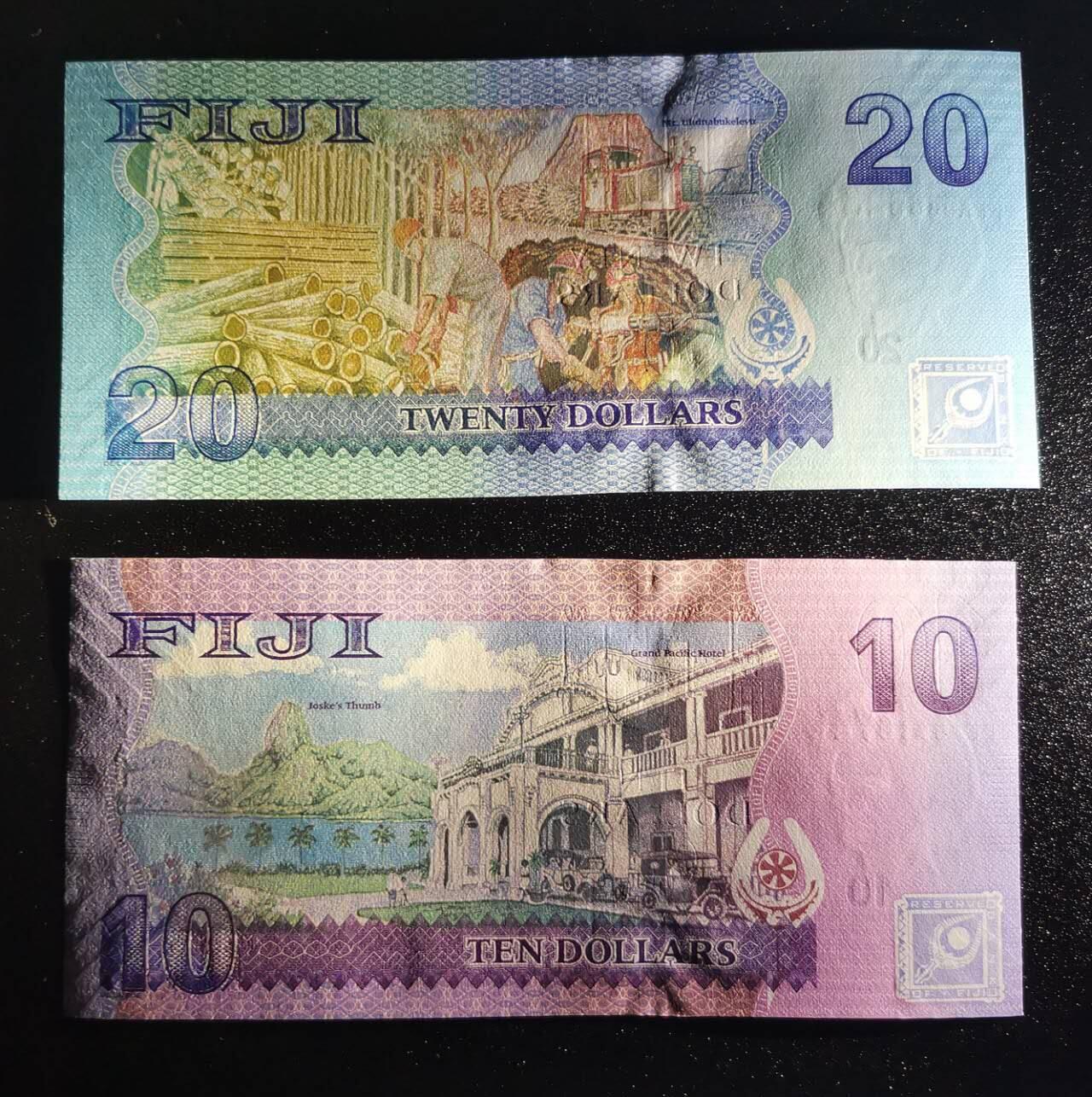 《艾美收藏》第221期-11.23周日黄金场精品荟萃 (2张FFA)斐济2012年FFA首冠10&20元UNC