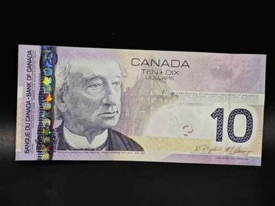 【淘币小摊】限时拍第八百零五拍  纸币场  满百包邮可预留两周  周一统一发货  - 加拿大2005年10元纸币