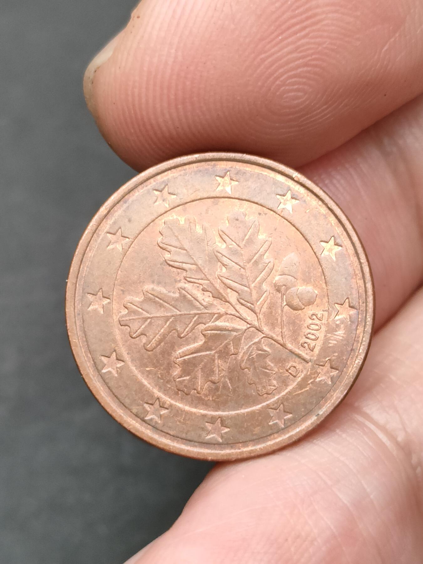 猩哥外币小铺➨【第203场】 5欧分