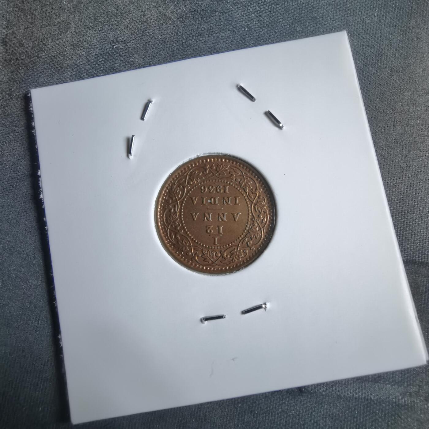 沼泽如烟--第912场 荷属东印度1936年十二分之一安娜