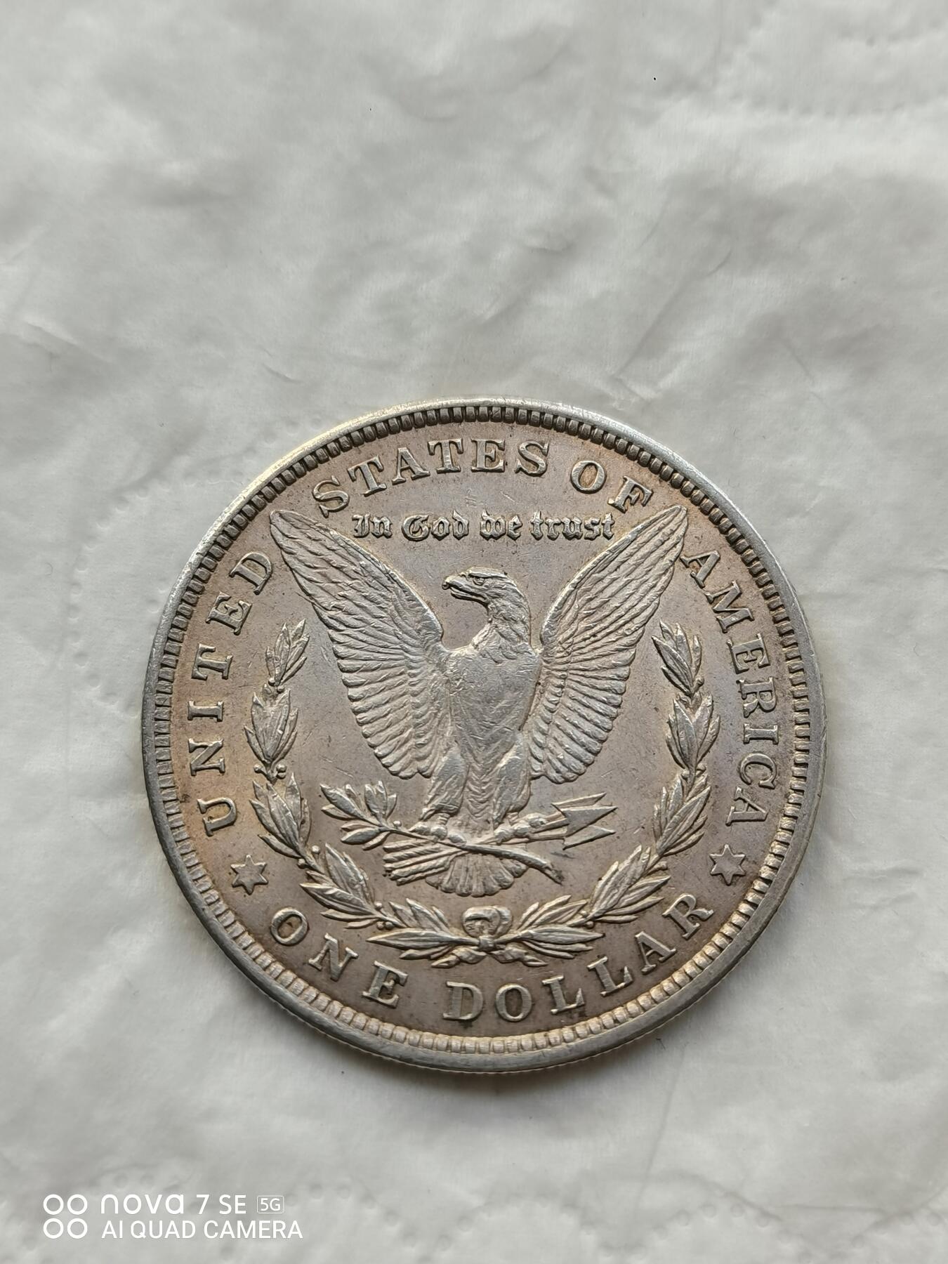 外国银币 1921年美国鹰大银币