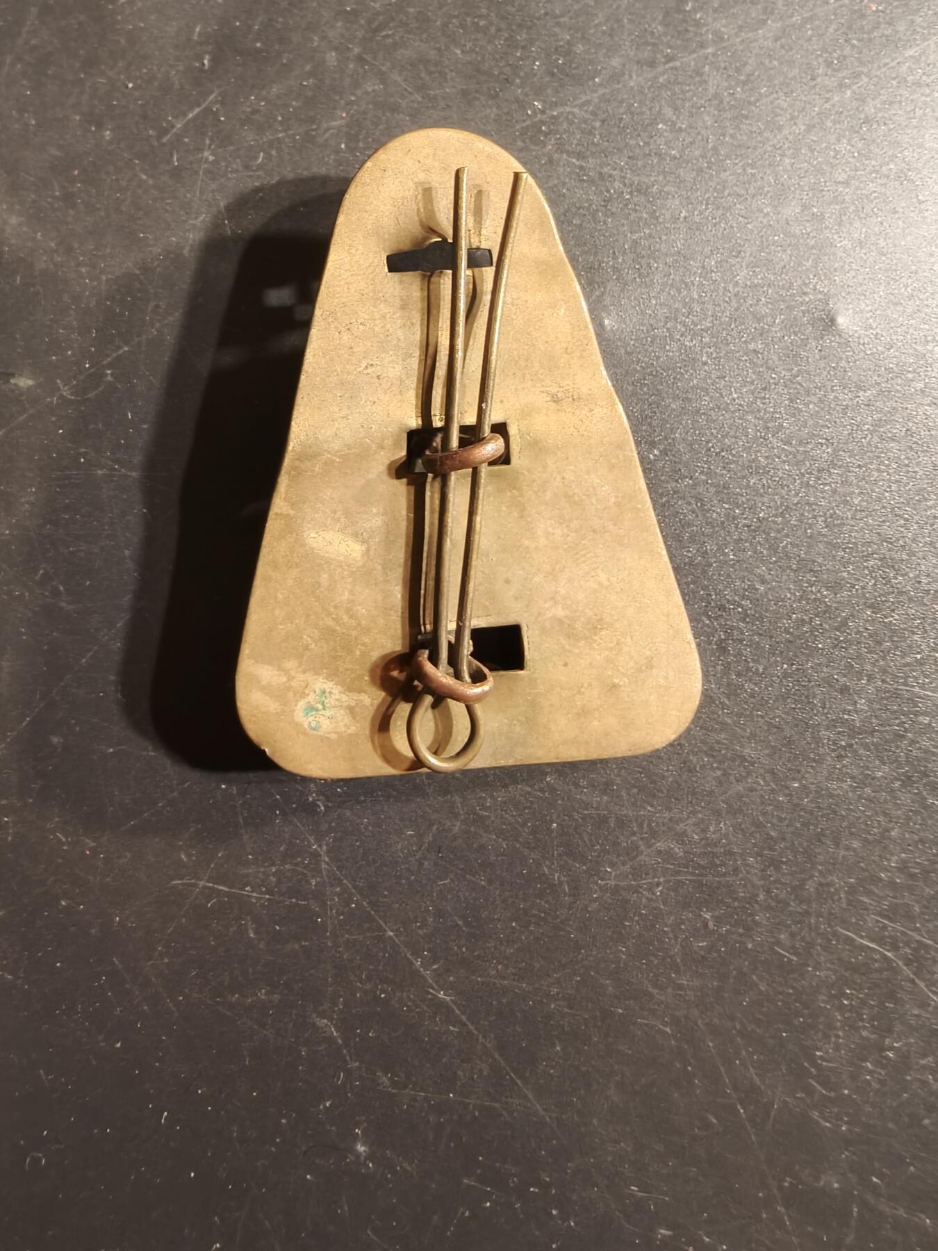 老王徽章第165期 英国皇家通信兵领章    二战时期    带插销