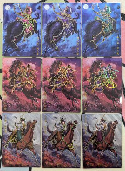 丫丫卡拍第18期（11月27日22点截拍） - 卡德曼《杆子》巾帼录 三人物九张