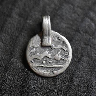 【良泉】第42期【自动场】12月4日晚19.30点开拍！99枚域外古代钱币专场  - 【中亚】布哈拉小吊坠，1.93克