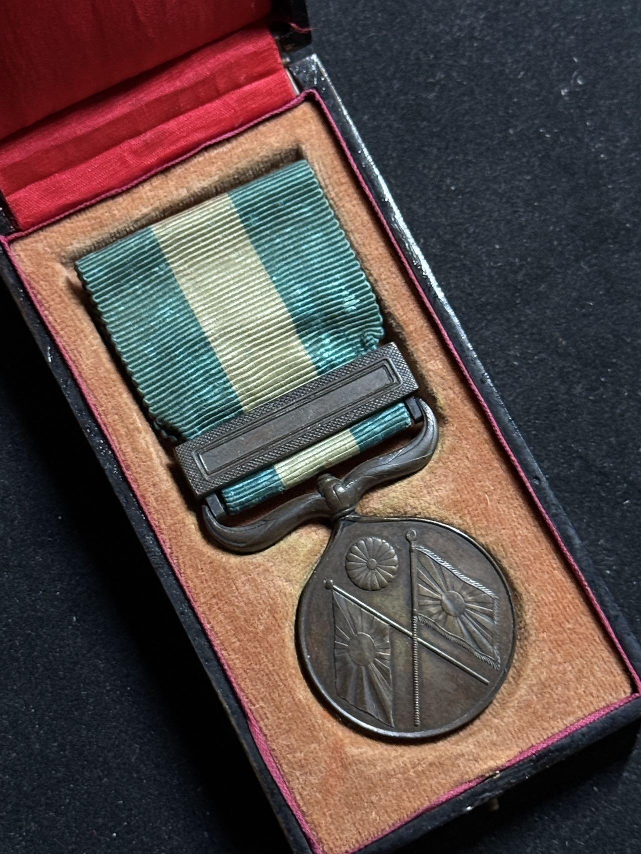 戎马世界章牌大赏第108期 勿忘国耻！甲午战役从军记章