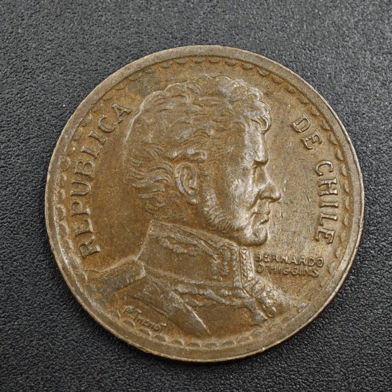 【淘币小摊】实时拍第八百零四拍   散币银币场   满百包邮可预留二周 每周一统一发货   智利1944年1比索铜币