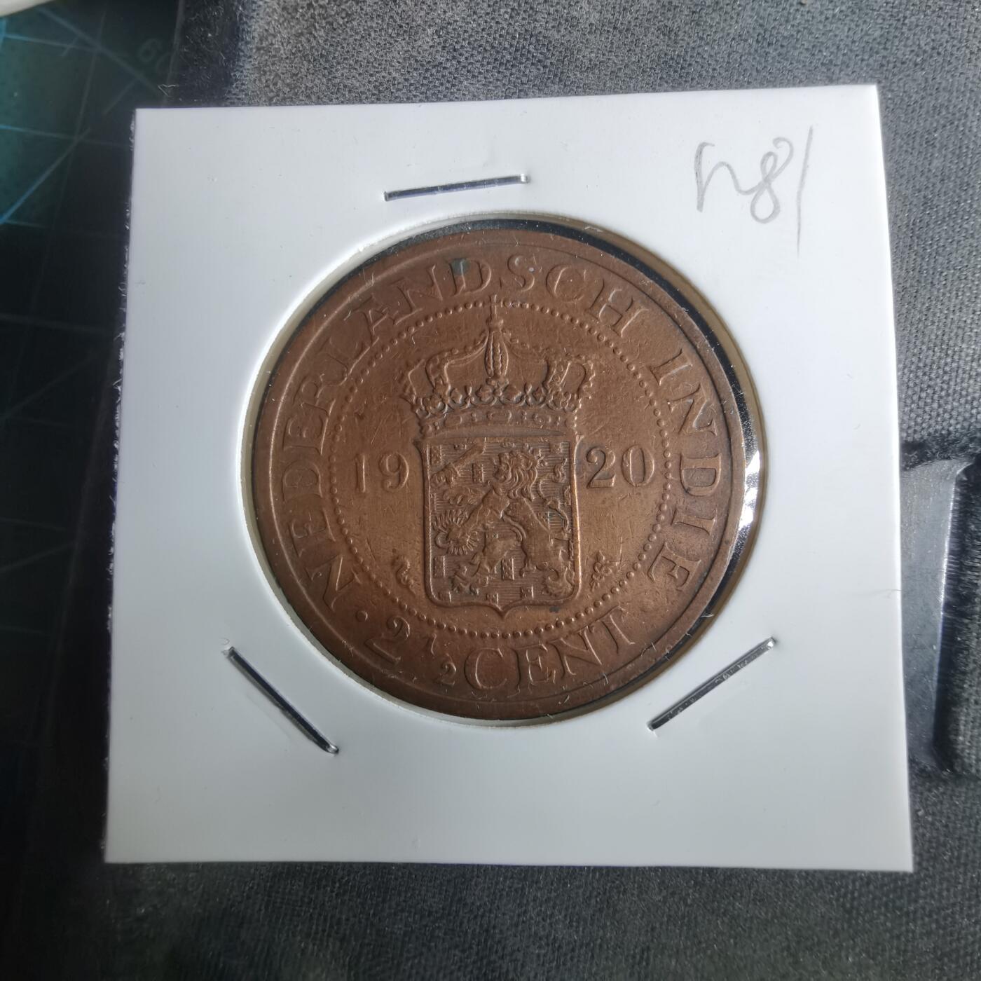 沼泽如烟--第912场 荷属东印度1920年2.5分