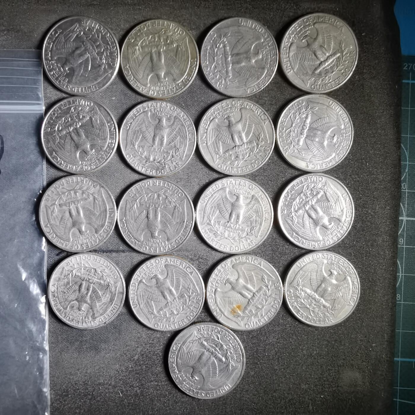 沼泽如烟--第911场 美国25分17枚