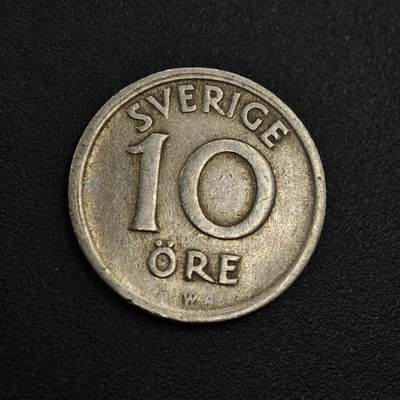 【淘币小摊】实时拍第八百零四拍   散币银币场   满百包邮可预留二周 每周一统一发货   - 瑞典1924年10欧尔镍币