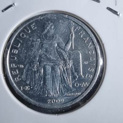 沼泽如烟--第912场 - 法属新喀里多尼亚2009年1法郎