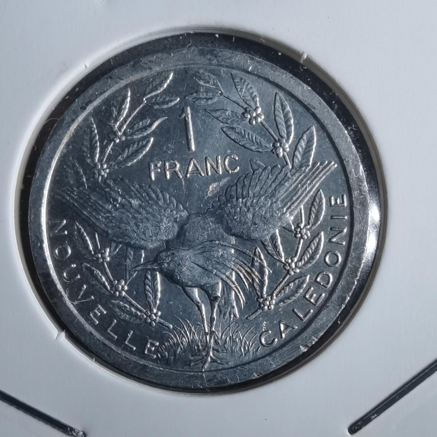 沼泽如烟--第912场 法属新喀里多尼亚2009年1法郎