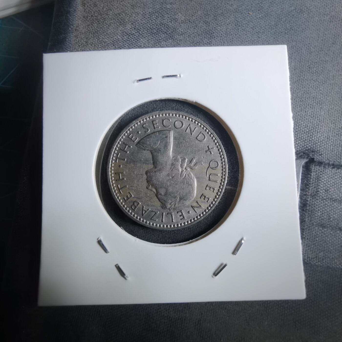 沼泽如烟--第912场 新西兰1965年1先令