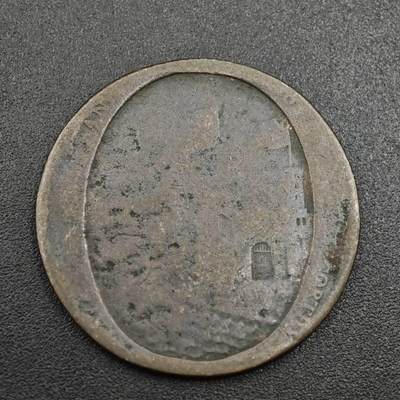 【淘币小摊】实时拍第八百零四拍   散币银币场   满百包邮可预留二周 每周一统一发货   - 英国1809年半便士铜币代币