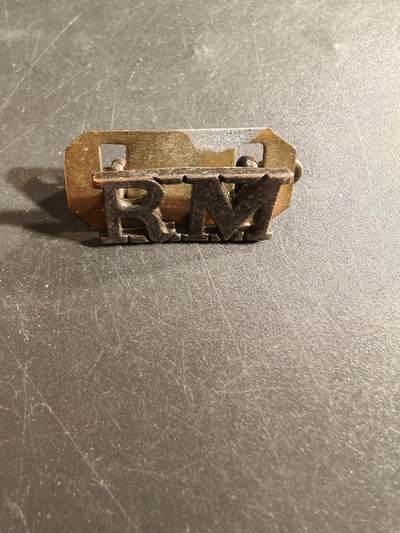 老王徽章第165期 - 英国皇家海军陆战队袖章    带插销 