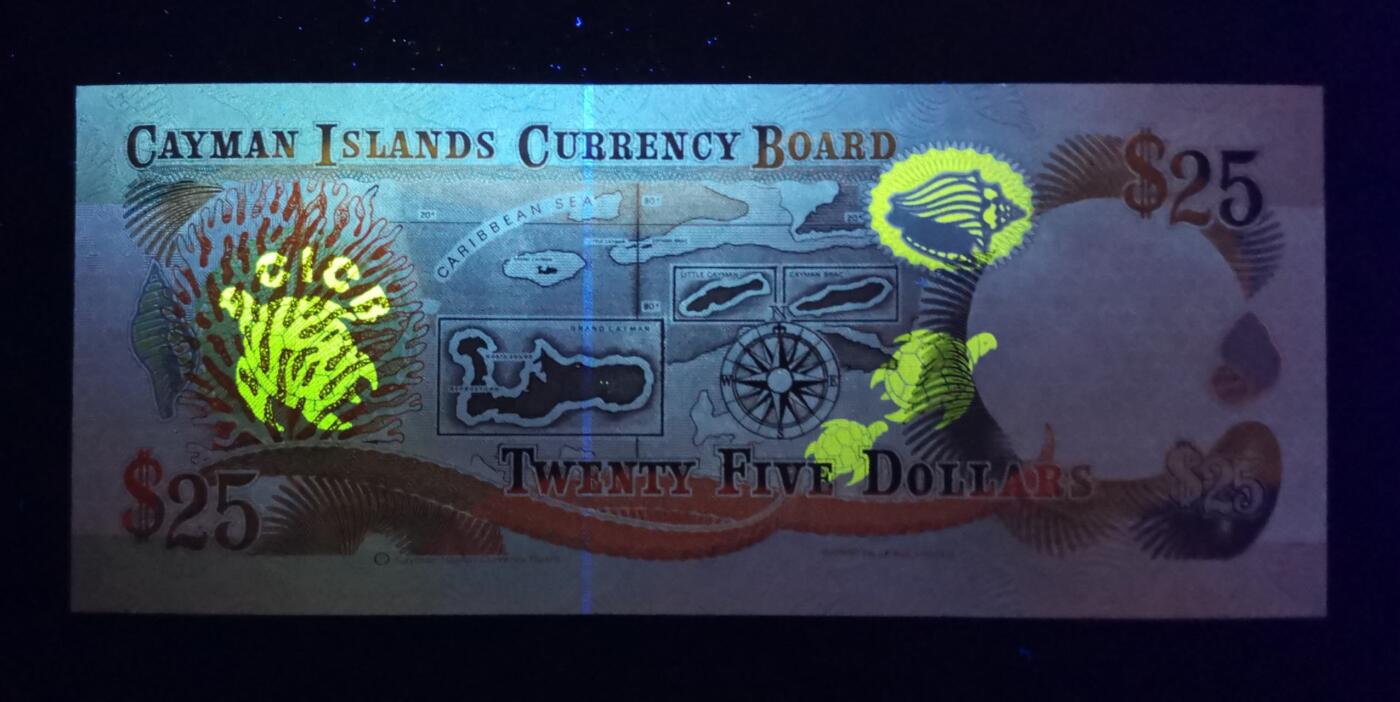 《艾美收藏》第221期-11.23周日黄金场精品荟萃 开曼群岛1996年B1冠25元UNC无47右角极轻微压痕