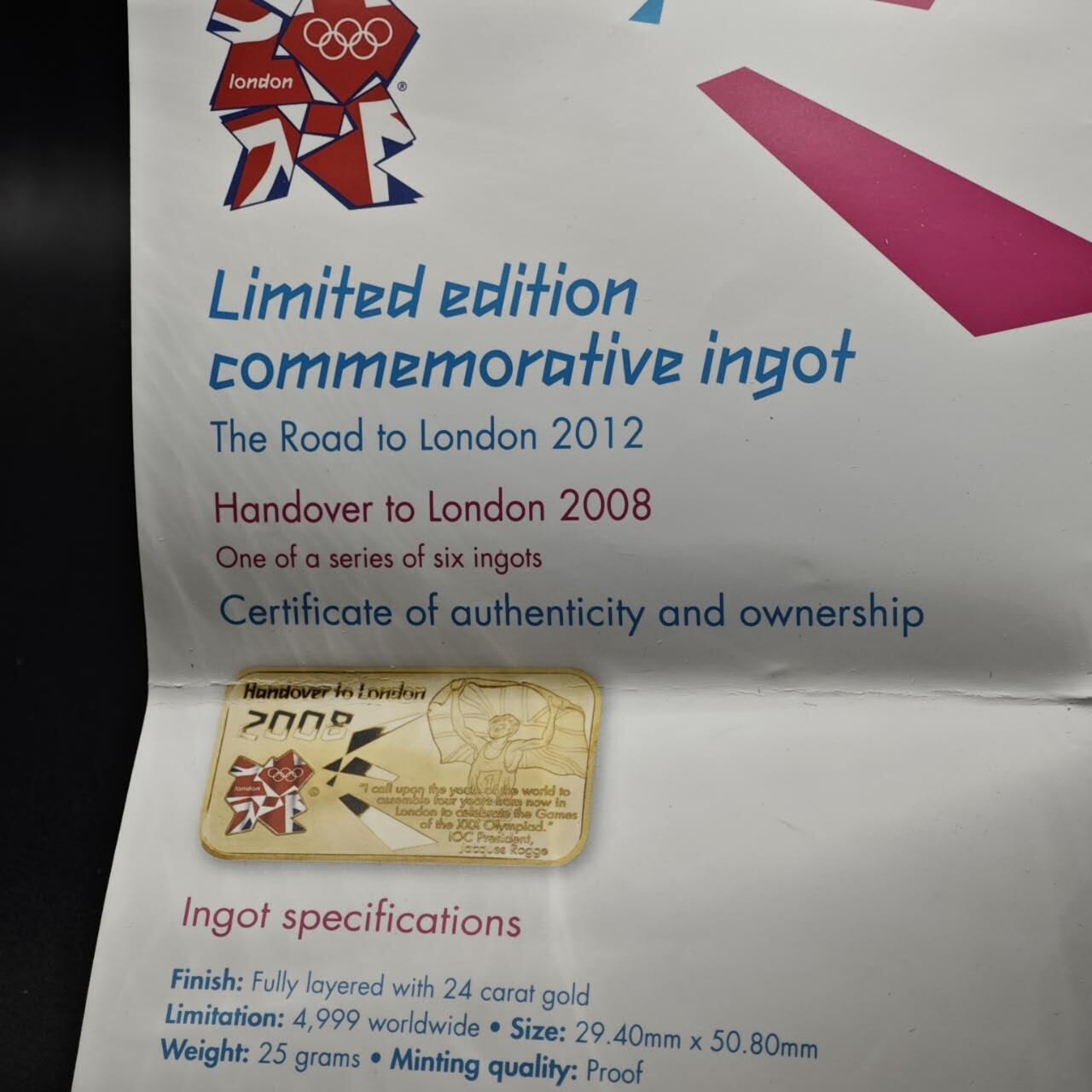 【淘币小摊】限时拍第八百零七拍  克朗币邮币封场  满百包邮可预留两周  周一统一发货  英国2012年伦敦奥运会镀金纪念章