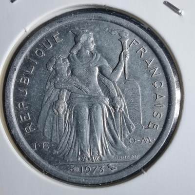 沼泽如烟--第912场 - 法属新喀里多尼亚1973年2法郎