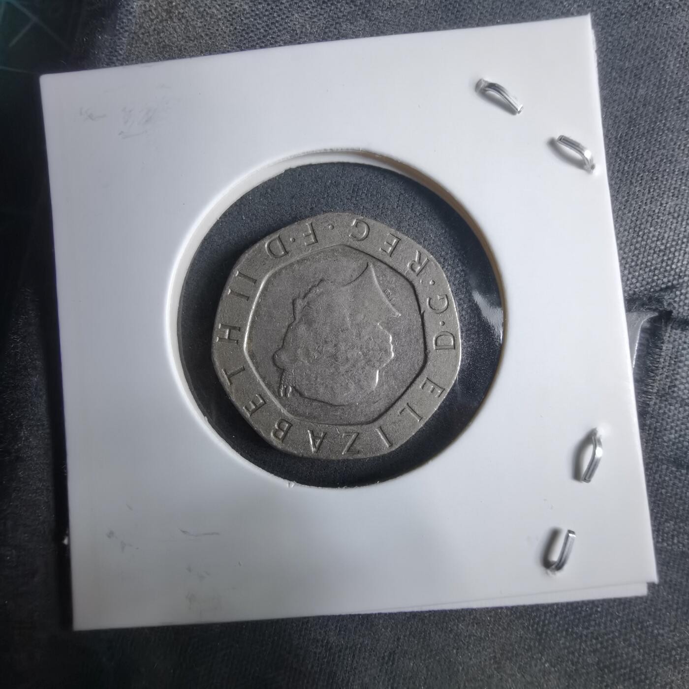 沼泽如烟--第912场 英国2002年20便士