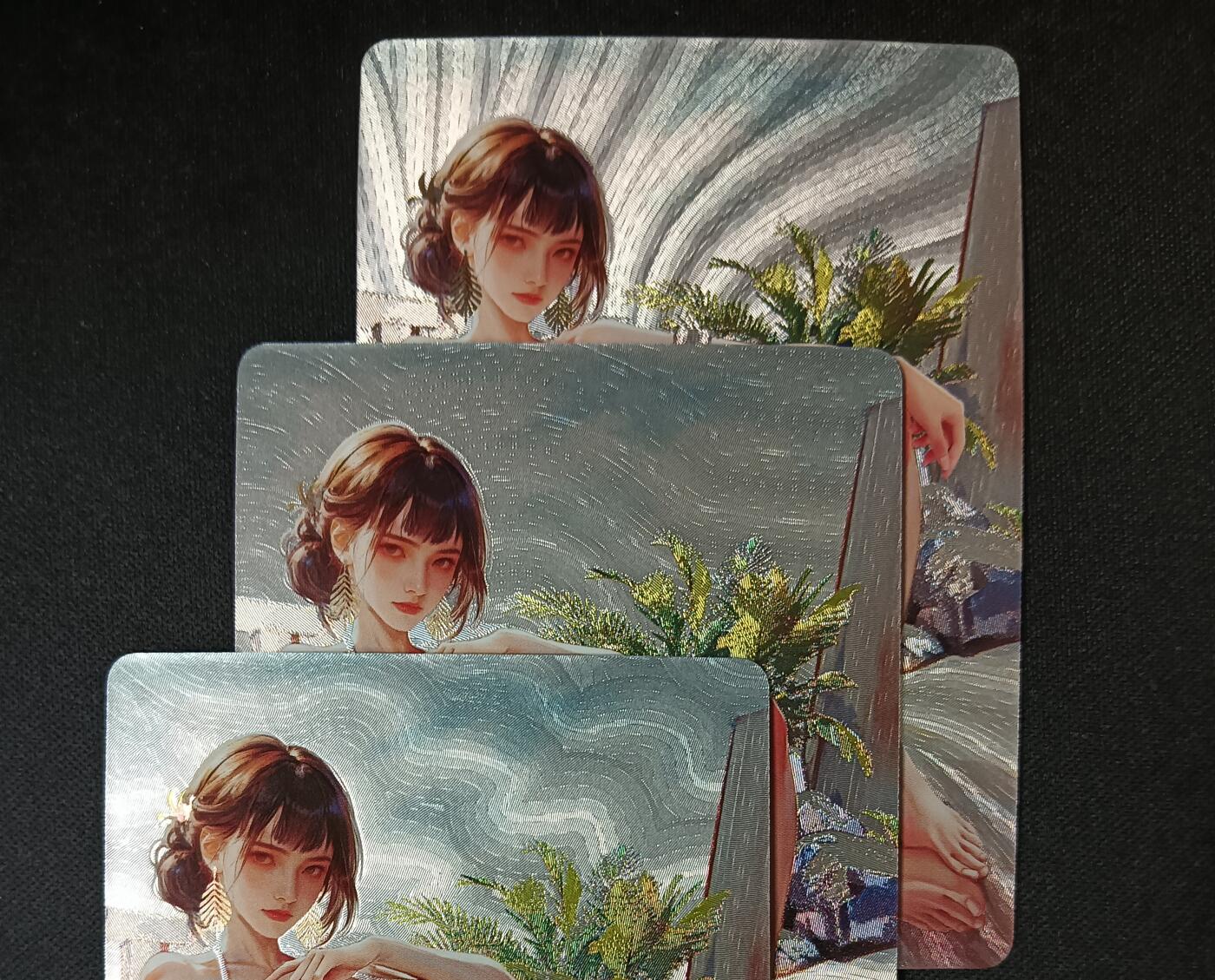 花开卡拍第53期（12月28号周日截拍，品控勿拍!!!拍品不寄存，运费5元，自制卡难免瑕疵，可能存在轻微撞角爆边等出厂瑕疵，品控介意勿拍！）