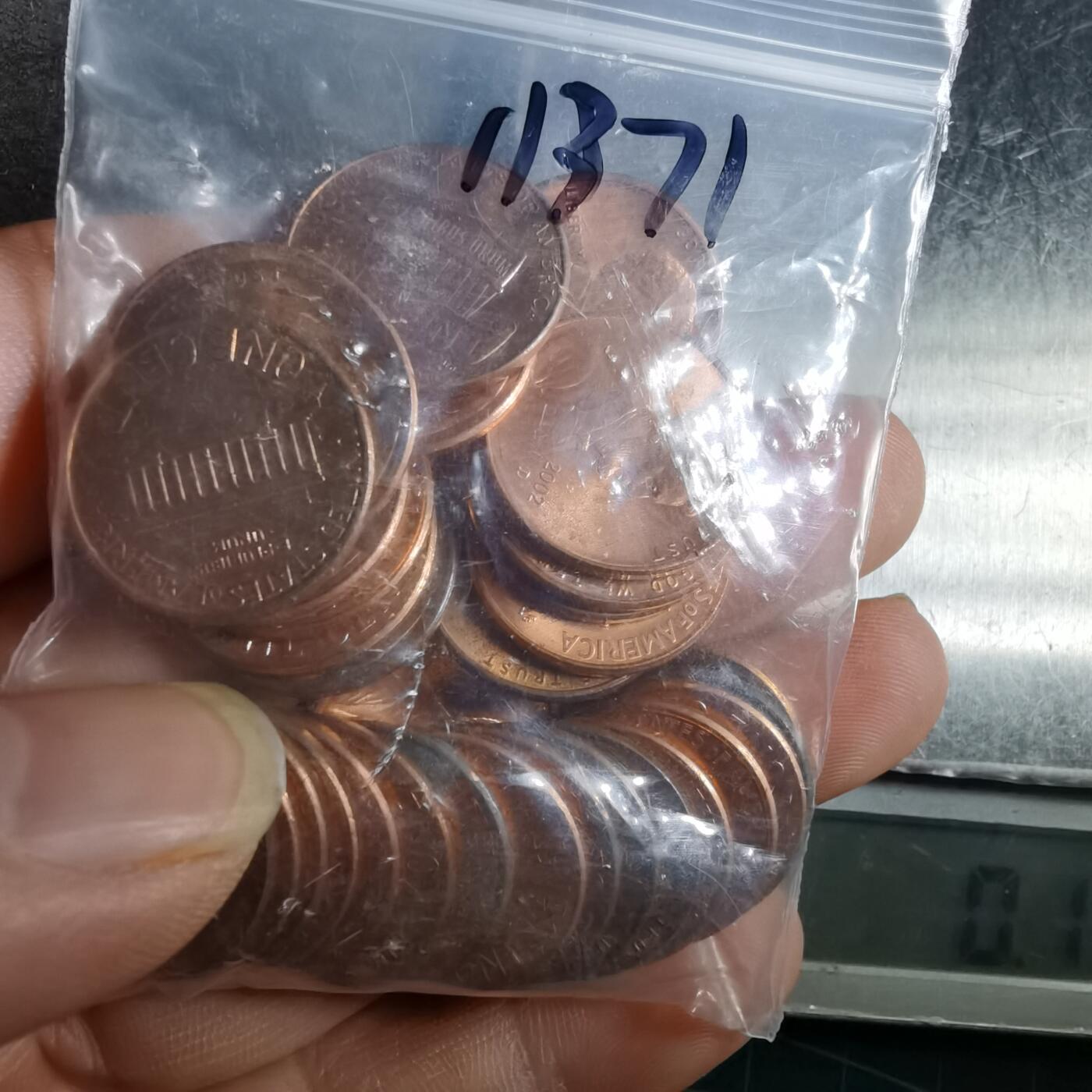 沼泽如烟--第911场 美分83克带袋