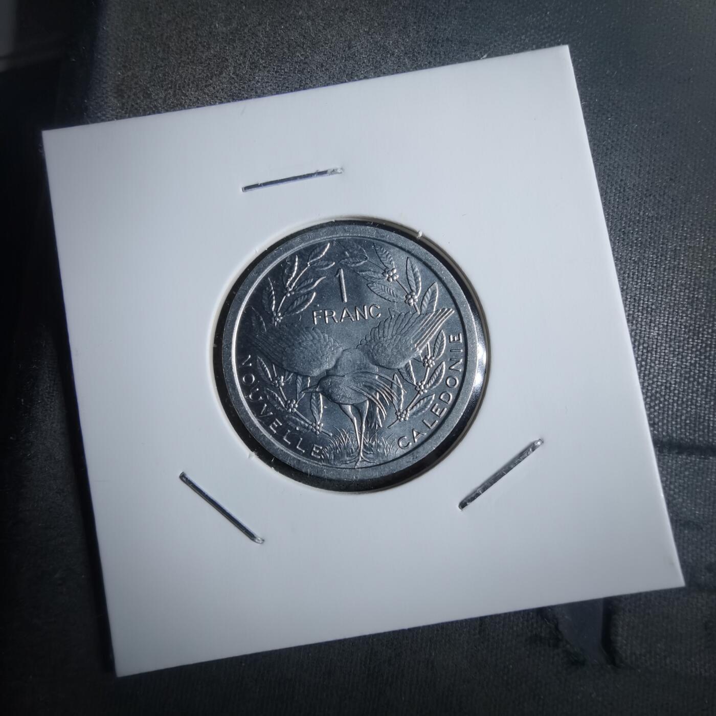 沼泽如烟--第912场 法属新喀里多尼亚1981年1法郎