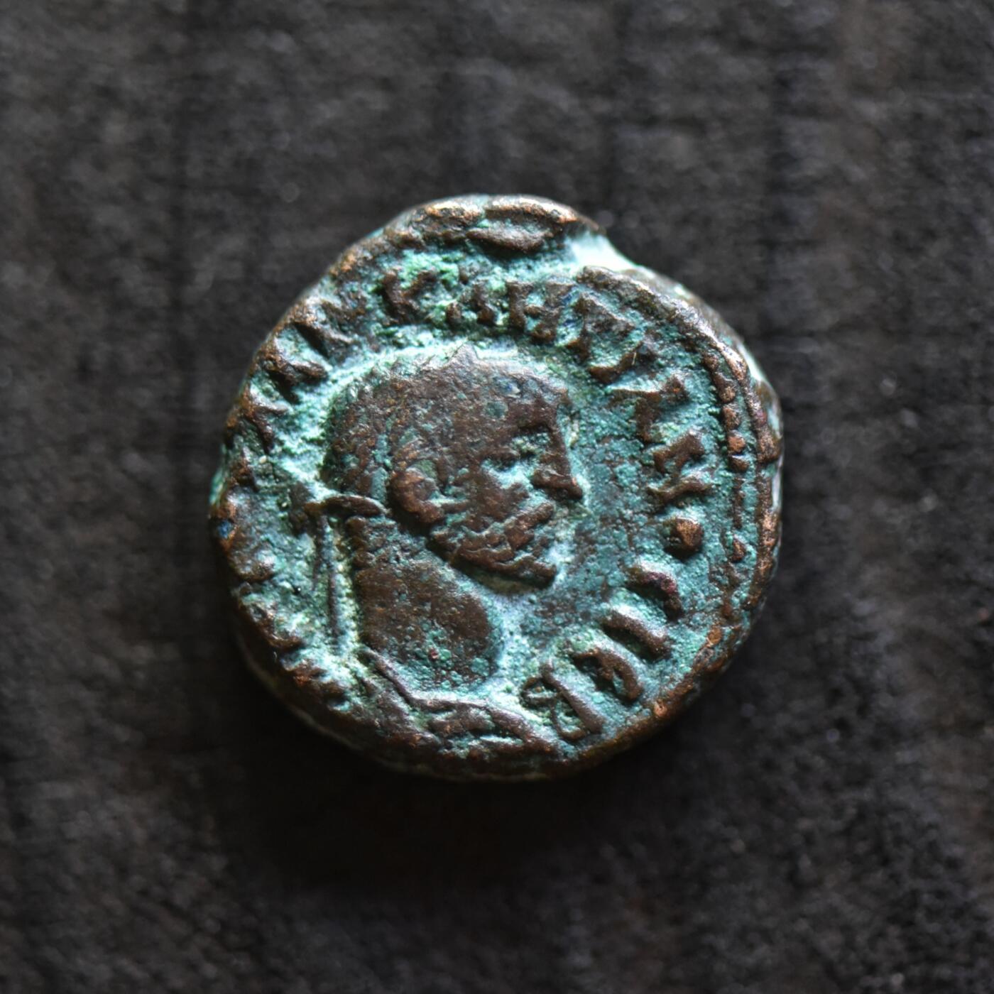 【良泉】第42期【自动场】12月4日晚19.30点开拍！99枚域外古代钱币专场  【藏家出品B】公元286-287年【古罗马】【埃及行省】戴克里先（ΔIOKΛHTIANOC）雅典娜，在位第4年，四德拉克马，6.94克