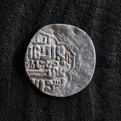 【良泉】第42期【自动场】12月4日晚19.30点开拍！99枚域外古代钱币专场  - 【小版】公元1295-1304年【蒙古帝国】伊尔汗国，合赞汗“三体文”银币，1.34克