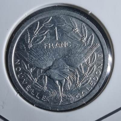 沼泽如烟--第912场 - 法属新喀里多尼亚1982年1法郎