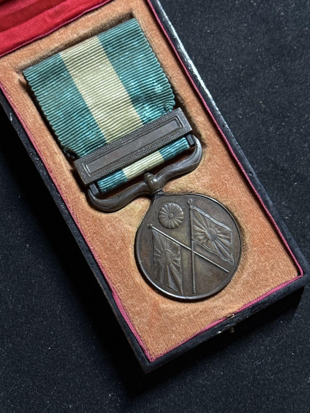 戎马世界章牌大赏第108期 勿忘国耻！甲午战役从军记章