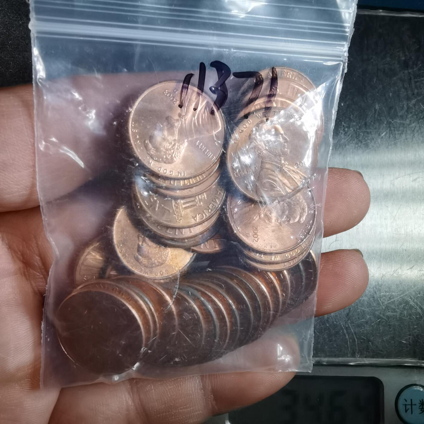 沼泽如烟--第911场 美分83克带袋