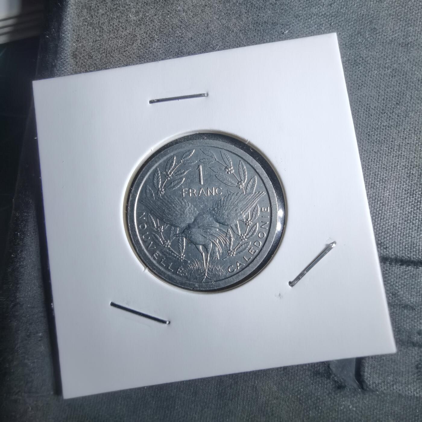 沼泽如烟--第912场 法属新喀里多尼亚1983年1法郎