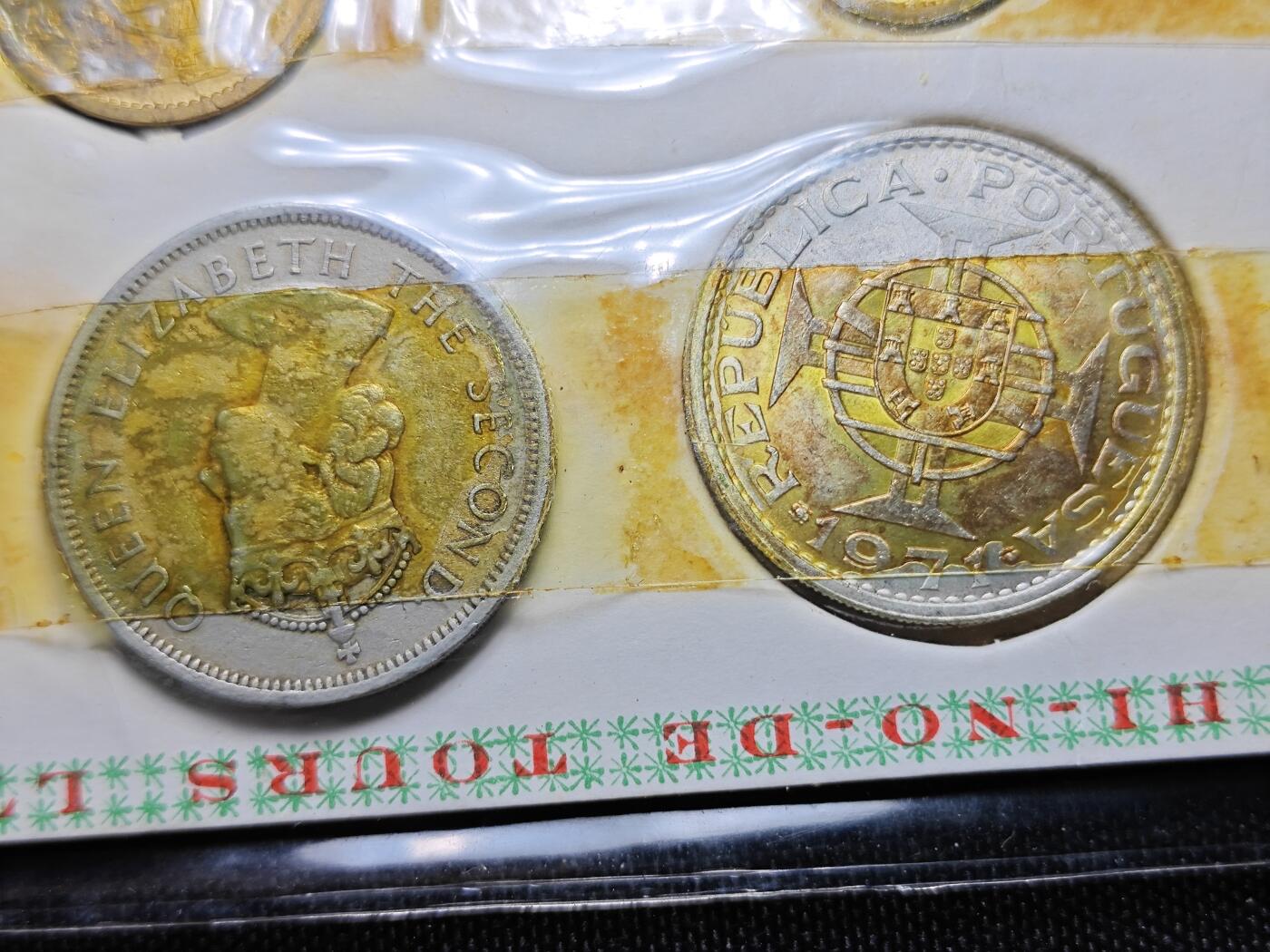 KK钱币收藏小铺 （套币 好品/批量散币 银币）专场  2月预留时间 周末发货  澳门套币 含1971年5元银币+香港大一元镍币