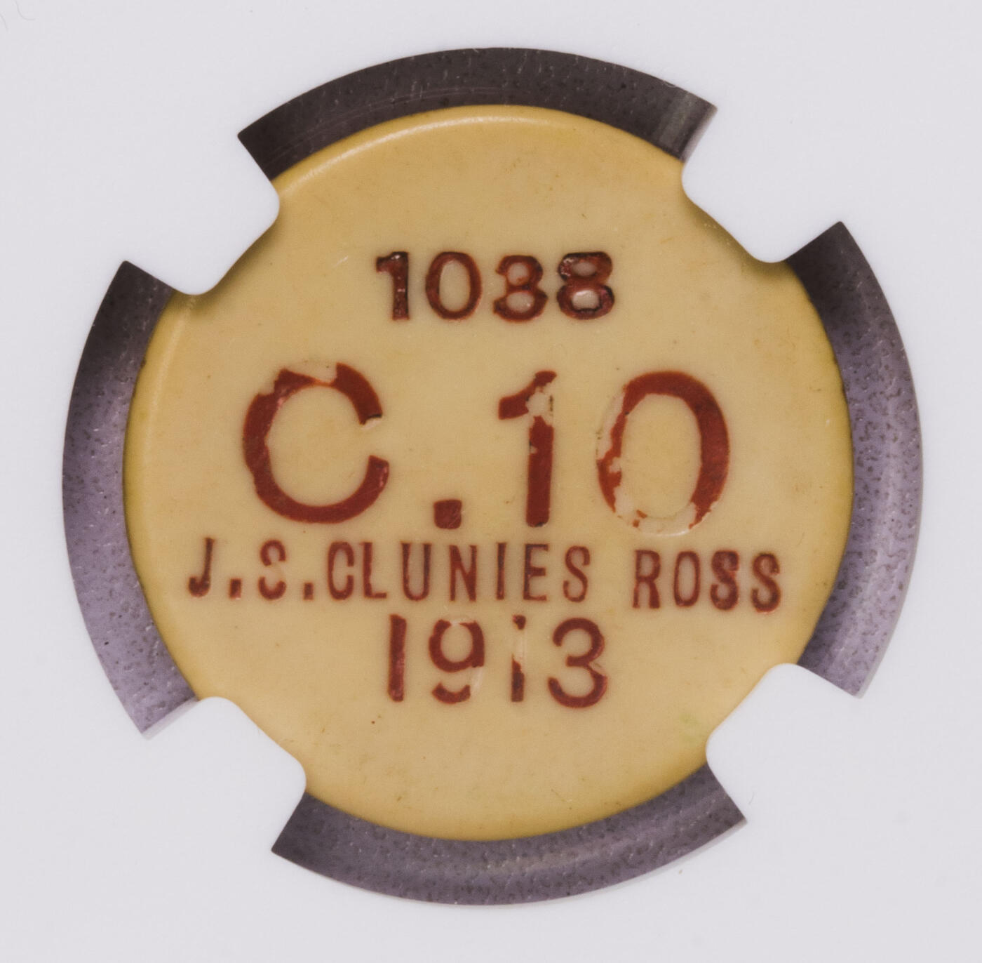 NGC-AU50 1913基林科科斯10分