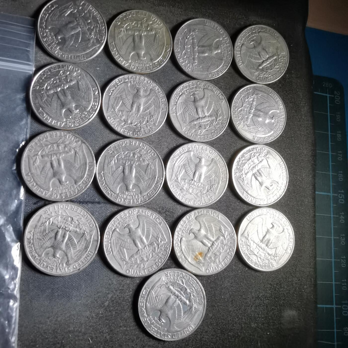 沼泽如烟--第911场 美国25分17枚