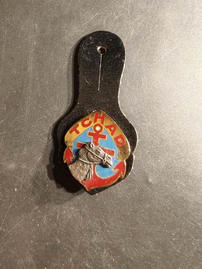 老王徽章第165期 - 法国乍得行军团证章 