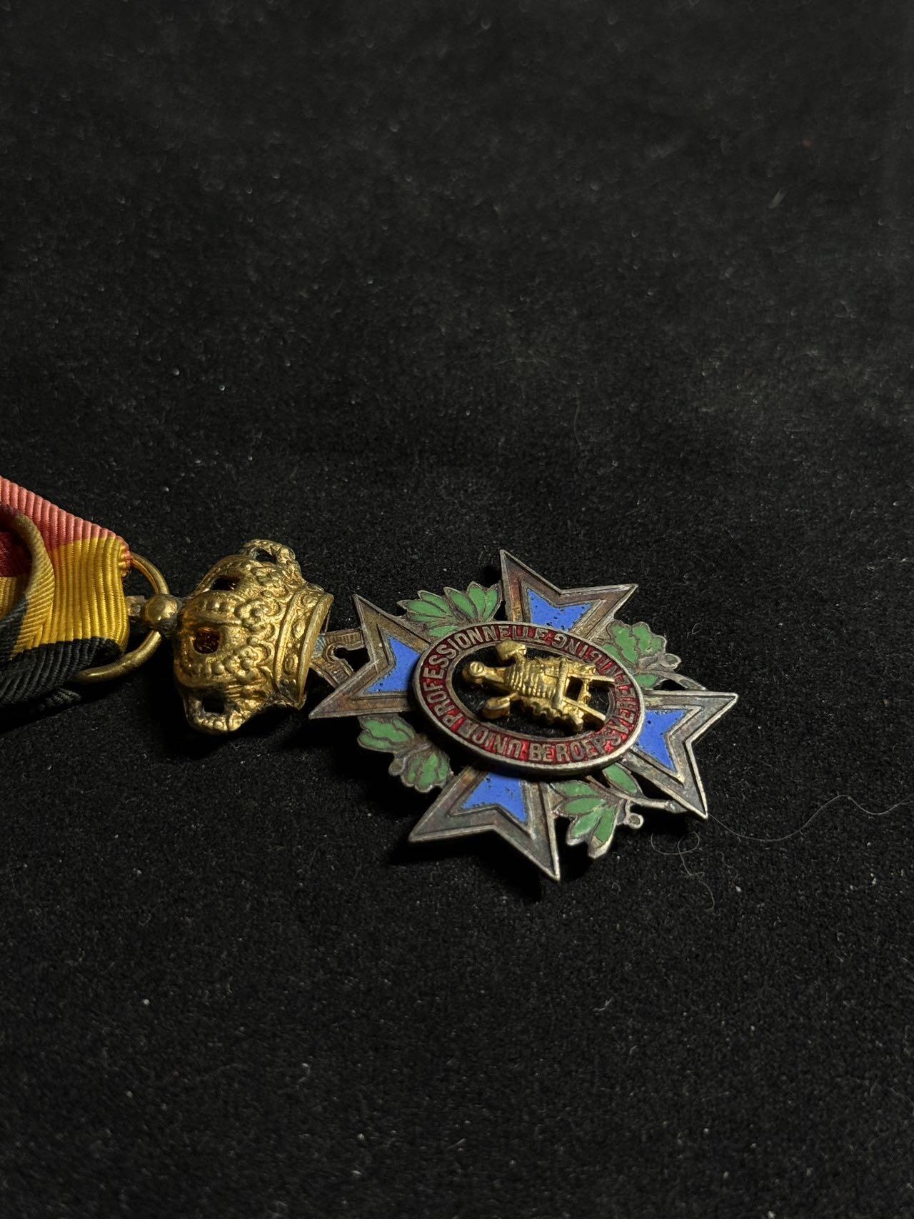 戎马世界章牌大赏第108期 比利时金级劳工勋章