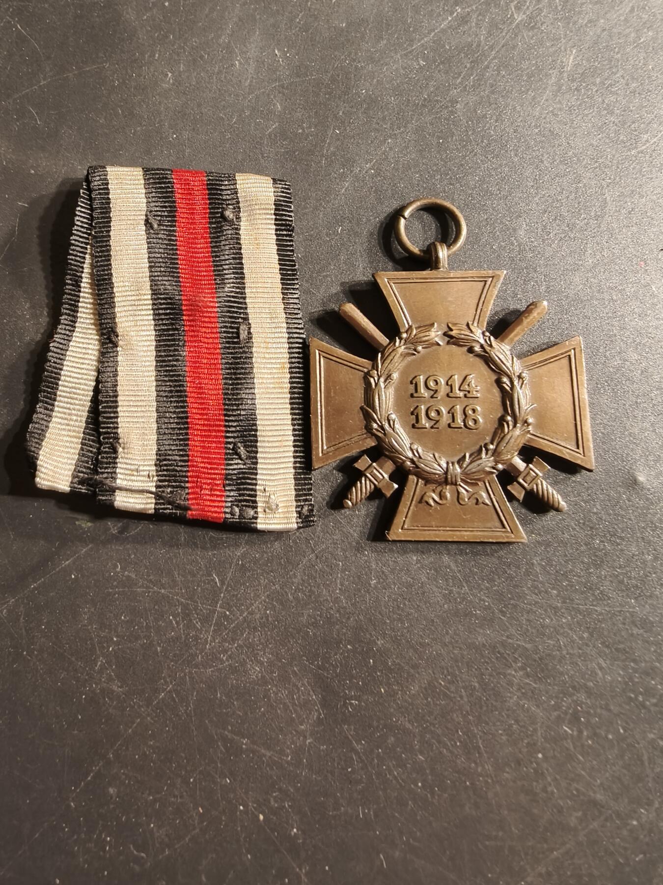 老王徽章第165期 德国一战军事兴登堡十字奖章     