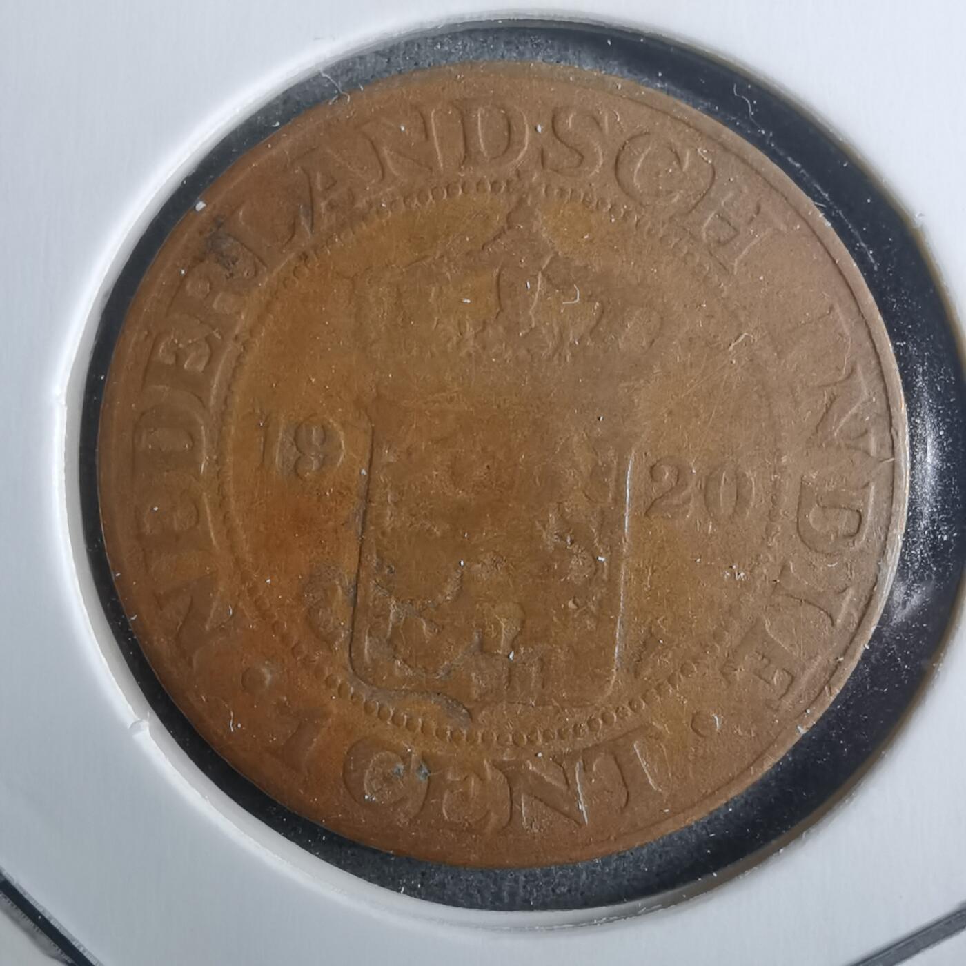 沼泽如烟--第912场 荷属东印度1920年1分