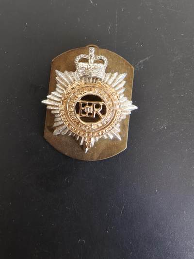 老王徽章第165期 - 英国皇家陆军服务兵团领章    女王时期    带插销