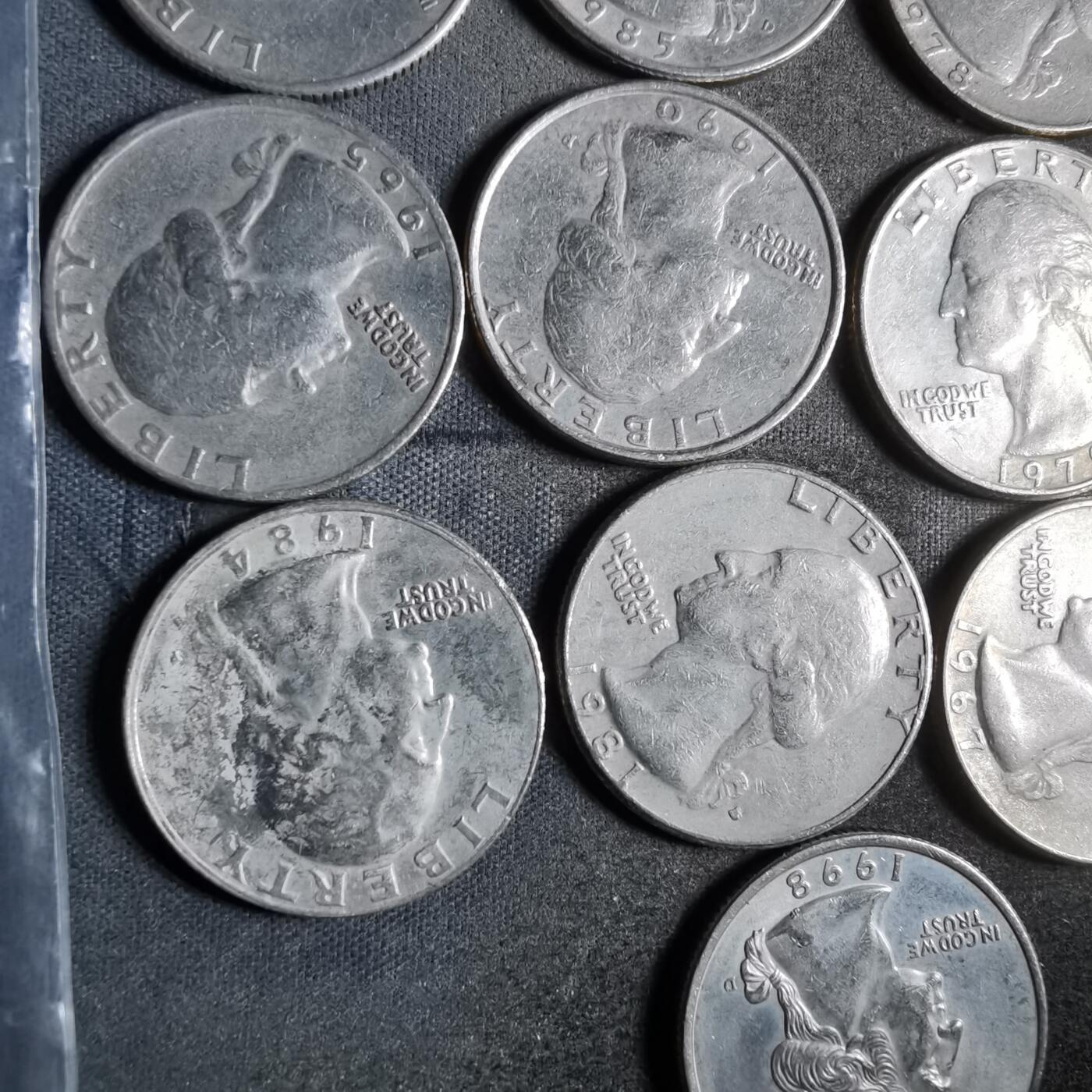 沼泽如烟--第911场 美国25分17枚