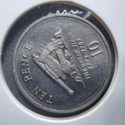 沼泽如烟--第912场 - 直布罗陀2007年10便士